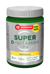 Super D-vitamiini 125 mikrog. 30 kaps