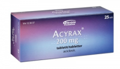 ACYRAX 200 mg tabl 25 fol